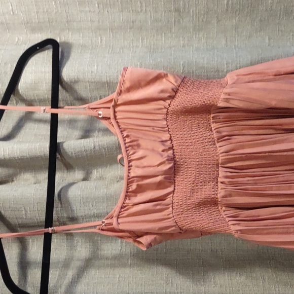 j.crew mauve long pleated dress 8 - Picture 4 of 7
